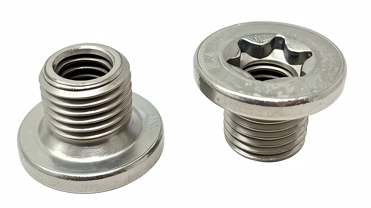Threaded nested inserts and embedded nuts